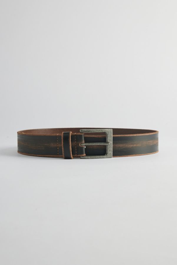 Slide View: 1: Distressed Leather Belt