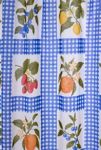 Thumbnail View 2: Gingham Fruit Patterned Shower Curtain