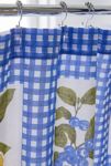 Thumbnail View 3: Gingham Fruit Patterned Shower Curtain