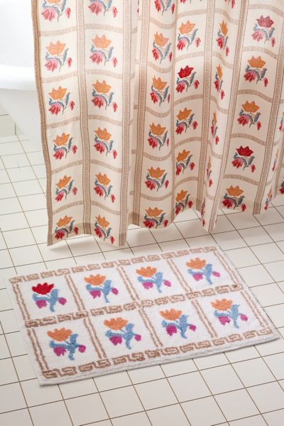 Bridgette Floral Tufted Bath Mat