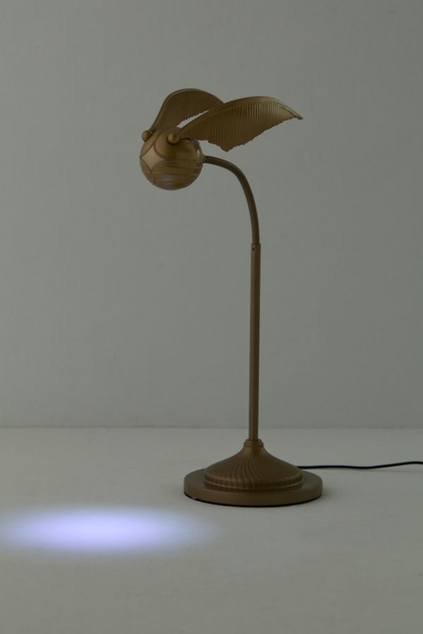 Slide View: 4: Warner Bros. Harry Potter Golden Snitch Task Lamp