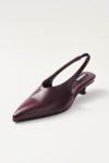 Thumbnail View 2: ALOHAS Eros Leather Slingback Kitten Heel