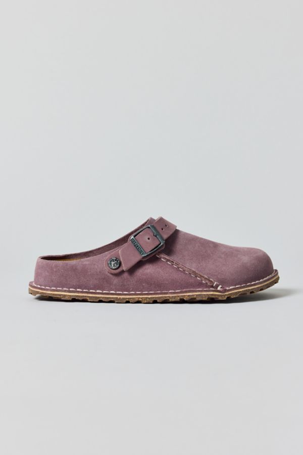 Slide View: 2: Birkenstock Women's Lutry Premium Suede Clog