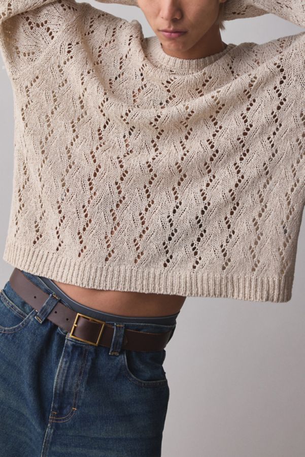 Slide View: 4: OBEY Shimoda Tape Yarn Sweater