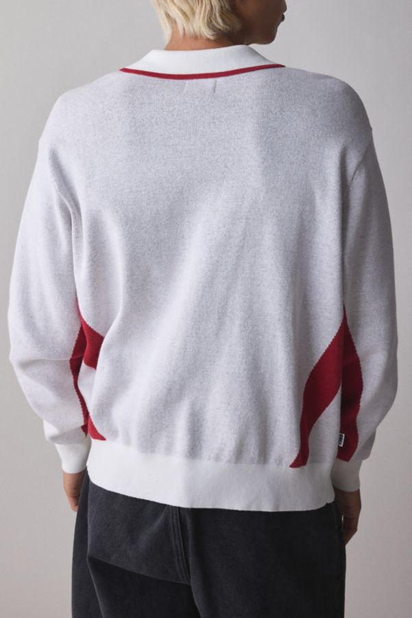 Slide View: 4: OBEY Soccer Logo Polo Sweater