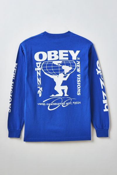 OBEY Bizarre New Visions Long Sleeve Graphic Tee