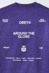 Thumbnail View 3: OBEY Around The Globe Graphic Tee