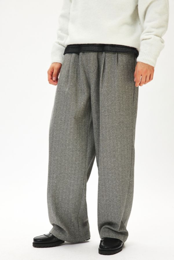 Slide View: 1: Standard Cloth Suiting Pullon Trouser Pant