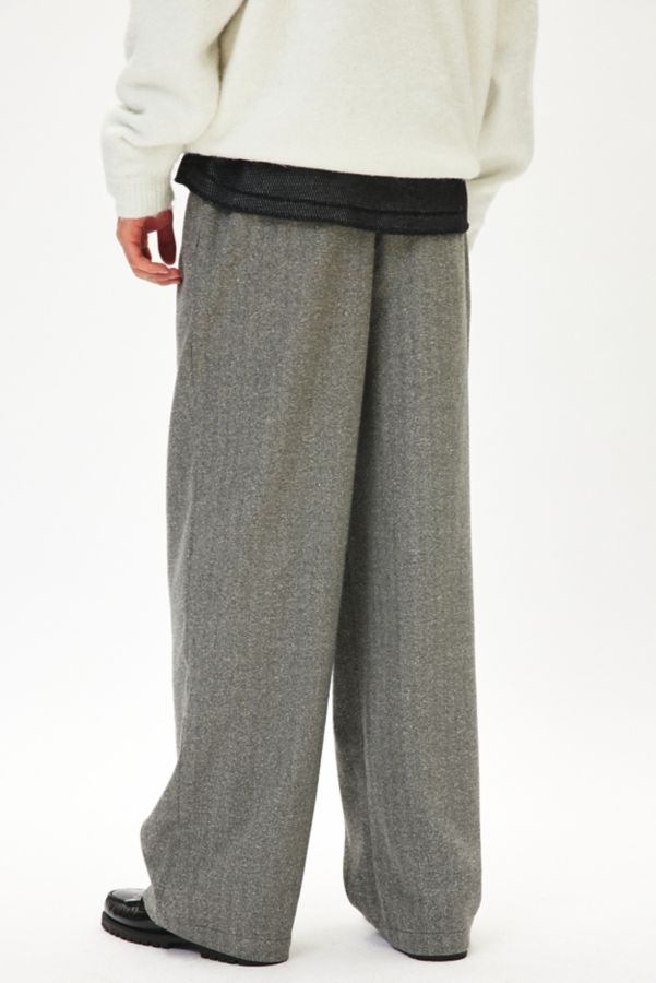 Slide View: 2: Standard Cloth Suiting Pullon Trouser Pant