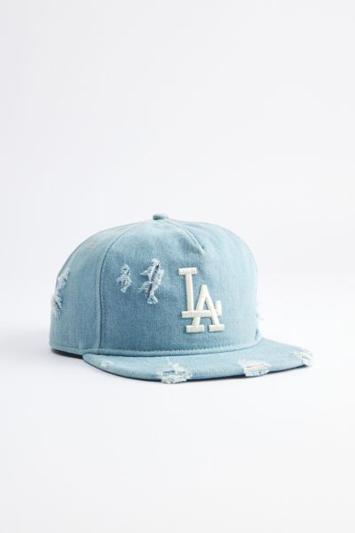 New Era Los Angeles Dodgers Distressed Denim Golf Hat