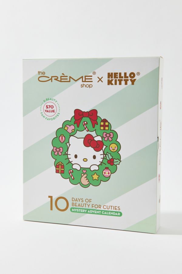 Slide View: 3: The Crème Shop X Sanrio Hello Kitty 10 Days Of Beauty Advent Calendar