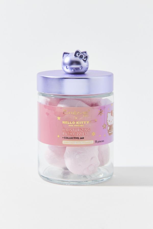 Slide View: 1: The Crème Shop X Sanrio Hello Kitty Moisturizing Bath Fizzy Set