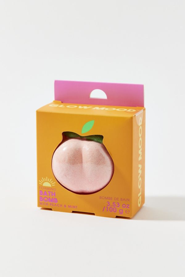 Slide View: 2: Glow Mood Day Peach Bath Bomb