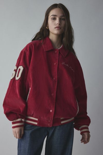 BDG Vince Oversized Corduroy Varsity Jacket