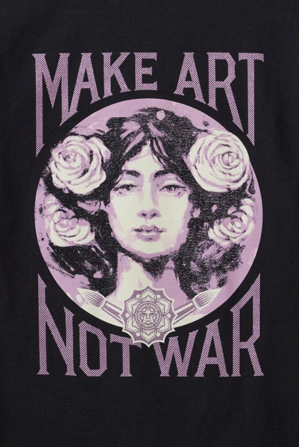 Slide View: 3: OBEY Make Art Graphic Tee