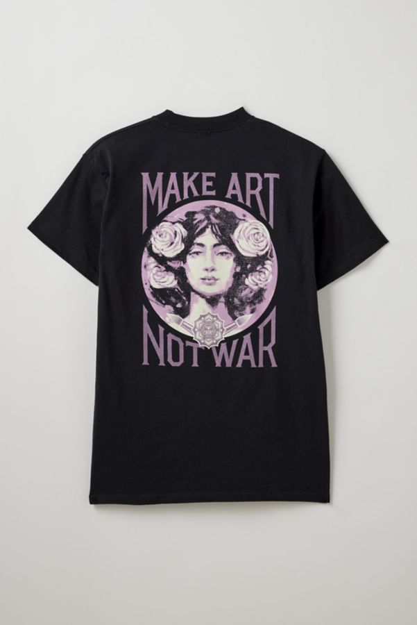 Slide View: 1: OBEY Make Art Graphic Tee