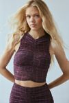 Thumbnail View 1: AFRM Misha Ruched Mesh Cropped Tank Top