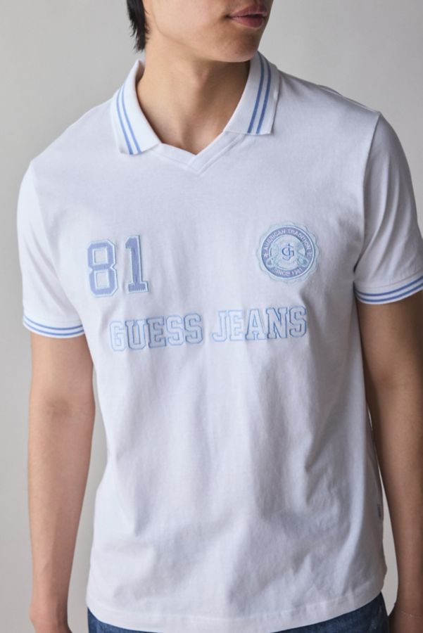 Slide View: 4: GUESS ORIGINALS Soccer Jersey Tee