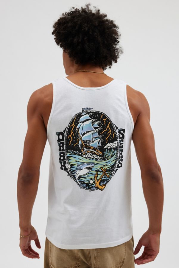 Slide View: 1: Dark Seas Odyssey Graphic Tank Top