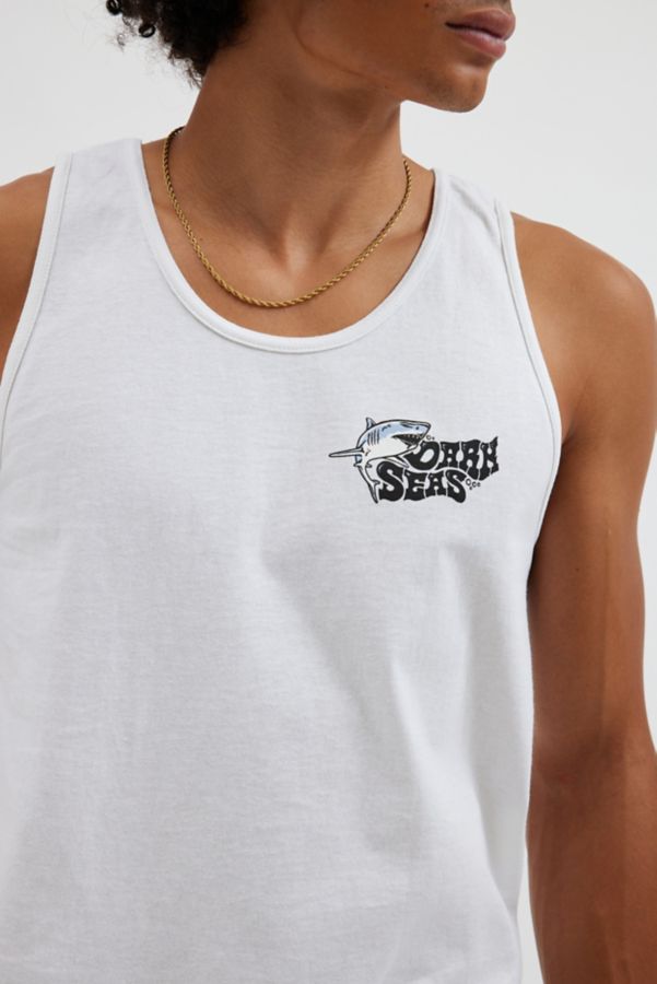 Slide View: 4: Dark Seas Odyssey Graphic Tank Top