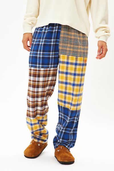 UO Plaid Patchwork Lounge Pant