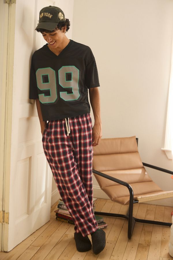 Slide View: 1: UO Plaid Lounge Pant