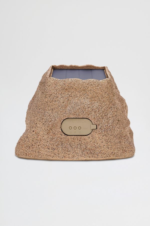 Slide View: 3: Victrola Bluetooth Outdoor Rock Speaker