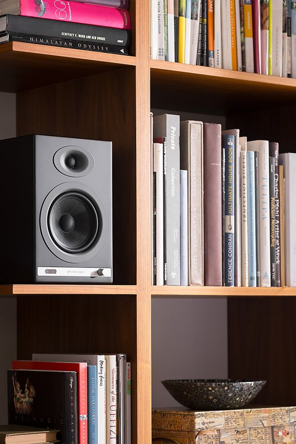 Slide View: 1: Audioengine HD5 Powered Bluetooth Bookshelf Speakers