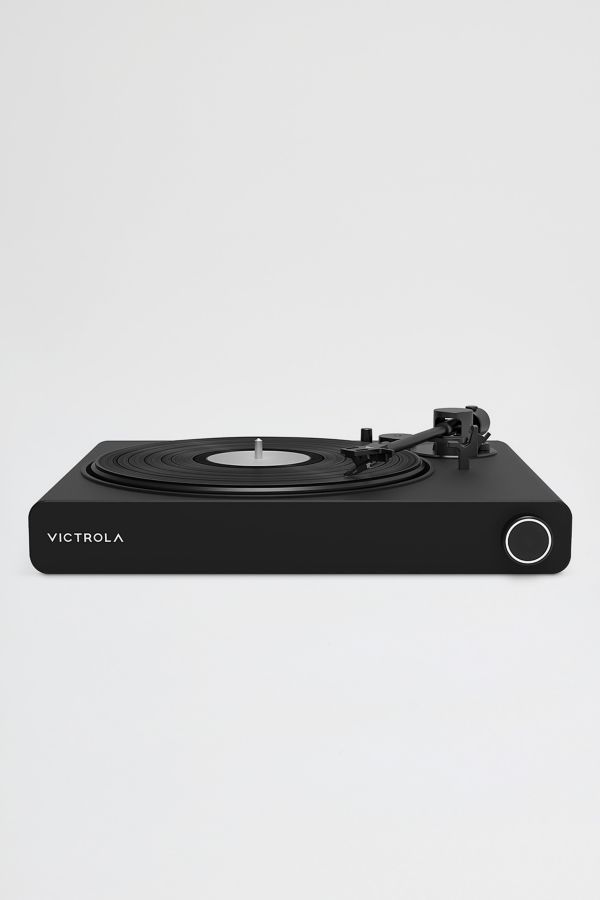 Slide View: 1: Victrola Stream Onyx 2-Speed Wireless Turntable