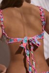 Thumbnail View 4: Kulani Kinis Mermaid Garden Lettuce Edge Slim Crop Bikini Top