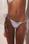 Thumbnail View 4: Kulani Kinis Candy Clouds Lettuce Edge String Bikini Bottom