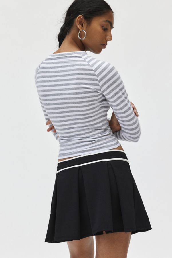 Slide View: 4: UO Athletic Pleated Mini Skirt