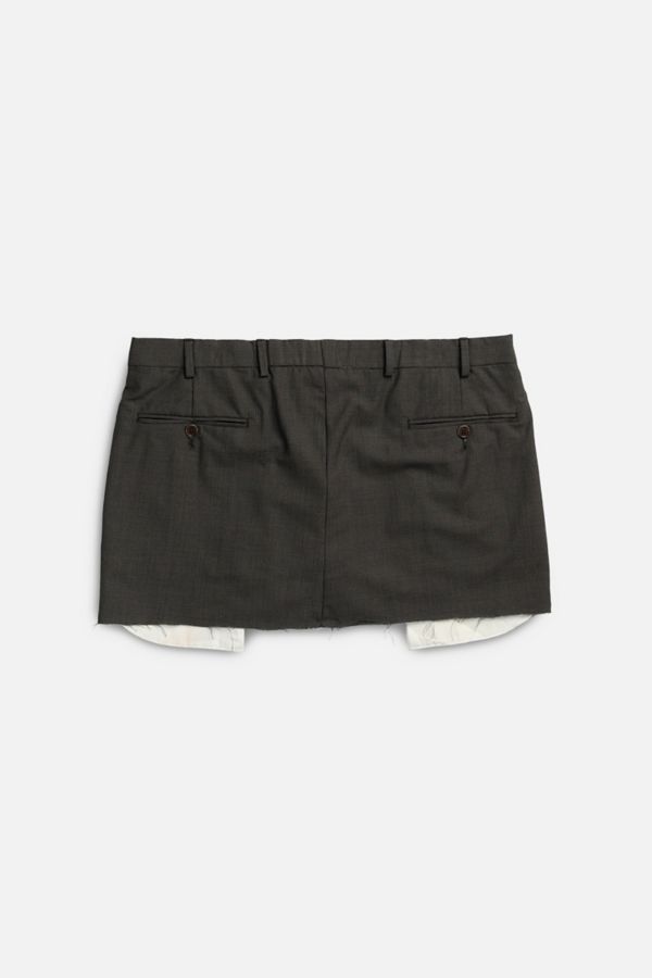 Slide View: 2: Frankie Collective Rework Trouser Mini Skirt 033