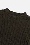 Thumbnail View 2: Frankie Collective Rework Crop Knit Sweater 074