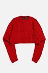 Thumbnail View 1: Frankie Collective Rework Crop Knit Sweater 043