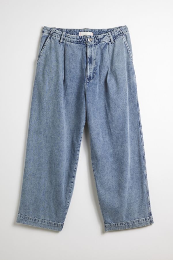 Slide View: 2: BDG Pleated Denim Trouser