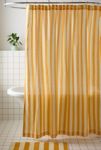 Thumbnail View 1: Awning Stripe Patterned Shower Curtain