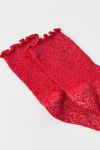 Thumbnail View 3: Shimmer Ruffle Sock