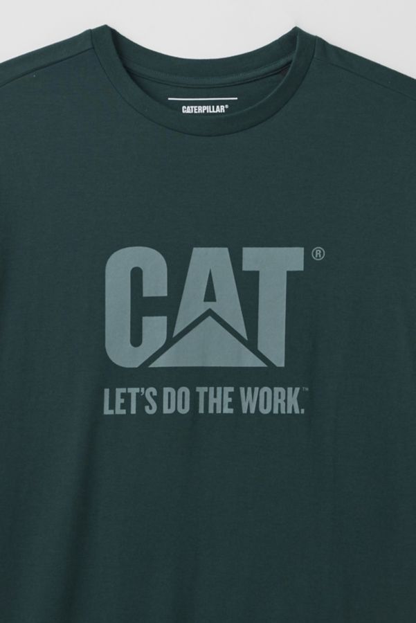 Slide View: 2: CAT Do The Work Graphic Tee