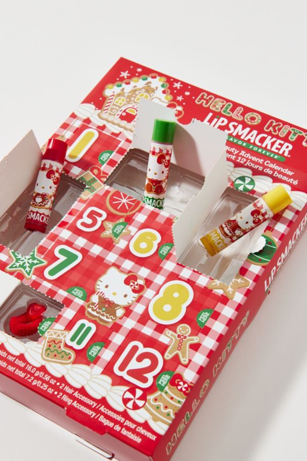 Slide View: 2: Lip Smacker X Sanrio Hello Kitty 12-Piece Advent Calendar