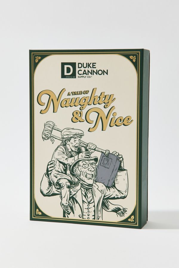 Slide View: 2: Duke Cannon Naughty Or Nice Soap Gift Set