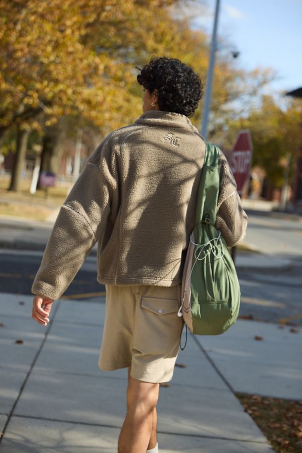 Slide View: 1: Standard Cloth Oslo Fleece Quarter Zip Sweatshirt