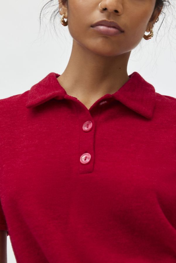 Slide View: 2: Urban Renewal Remnants Cropped Polo Shirt