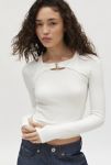 Thumbnail View 1: Urban Renewal Remnants Long Sleeve Layered Shrug Top