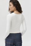 Thumbnail View 4: Urban Renewal Remnants Long Sleeve Layered Shrug Top