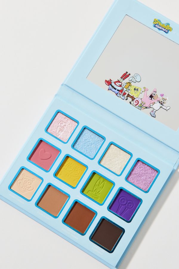 Slide View: 1: Beauty Creations X SpongeBob SquarePants Bikini Bottom Eyeshadow Palette