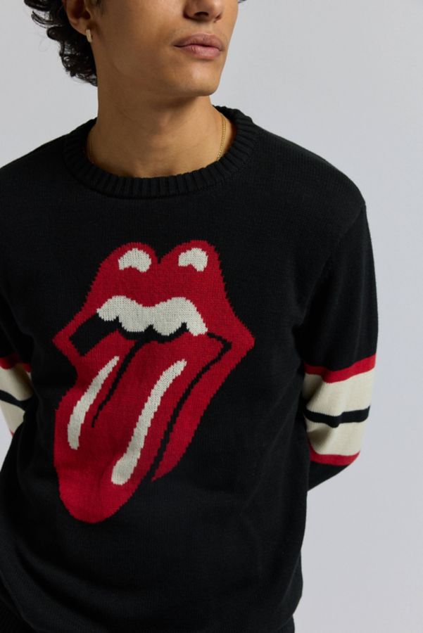 Slide View: 1: American Needle The Rolling Stones Crew Neck Sweater