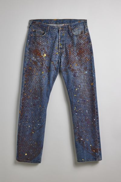 Vintage Paint Splatter Jean