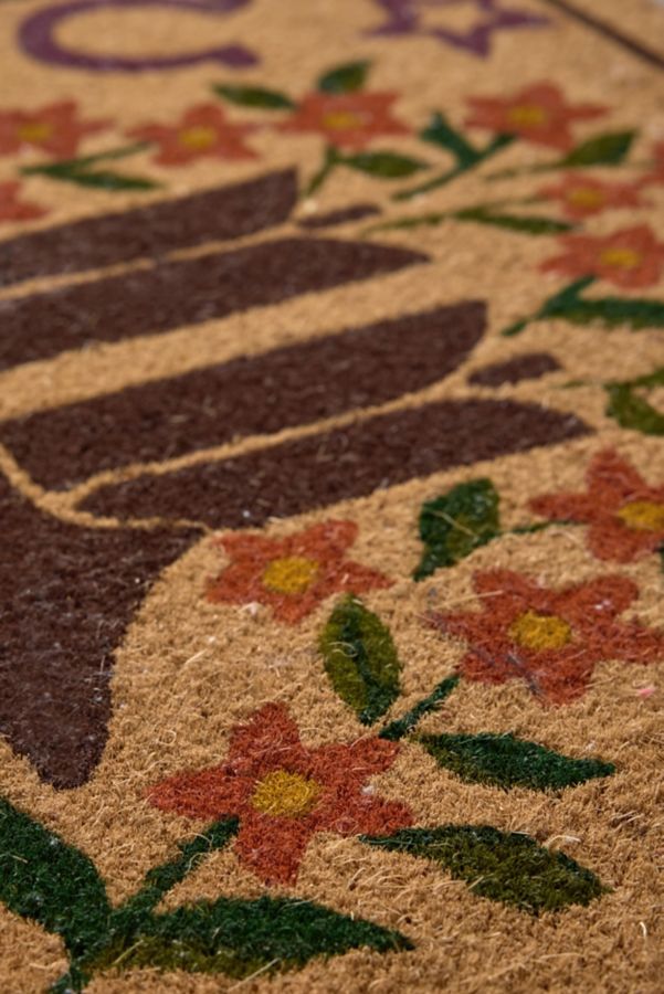 Slide View: 2: Mariya Western Coir Doormat