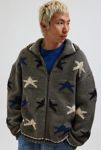 Thumbnail View 1: BDG Tacoma Patterned Full Zip Cardigan